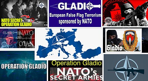 Operation Gladio A covert NATO project involving secret armies for FLSE FLAG TERROR attacks