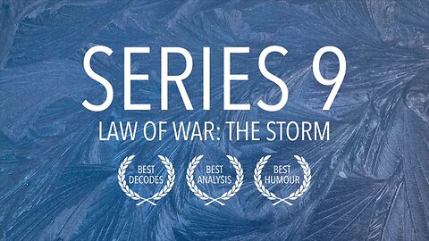 Series 9 (4/4) ☢️ LAW OF WAR: THE STORM ⛈⛈⛈ Watchmen; Back to the Future (I-III)