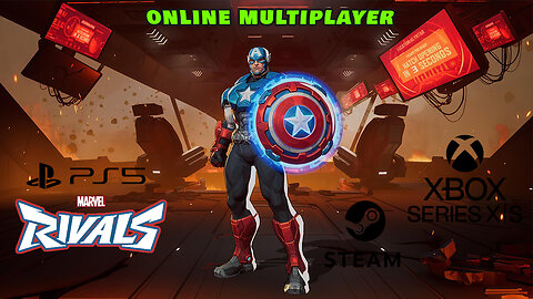 Marvel Rivals | Season 00 - No. 01 | #captainamerica Online Crossplay Multiplayer Team up #rivals