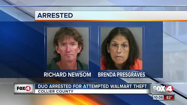 Duo Arrested for Attempted Walmart Theft