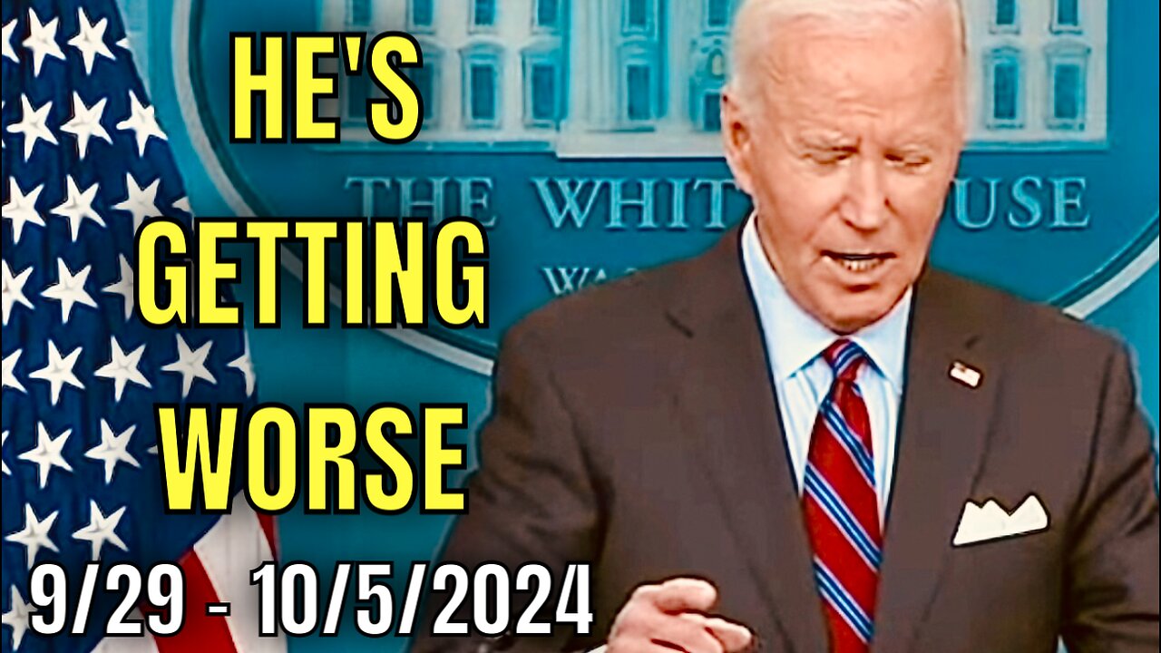 WOW! This Past Week was BRUTAL for Joe #Biden…more decline…