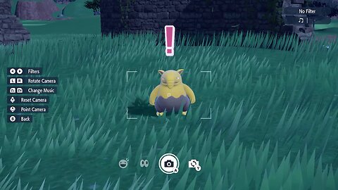 Pokémon Scarlet: Drowzee in the wild.