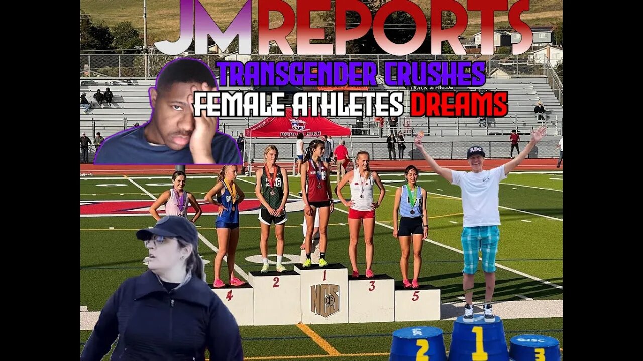 Female track runner dreams CRUSHED by trans runner that DESTROYS her in track race & Silent protests