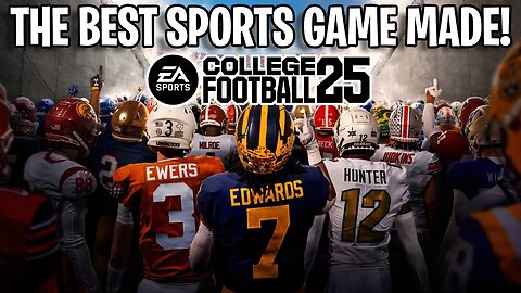 My Review Of College Football 25! The Most Hyped Sports Game Of All Time!
