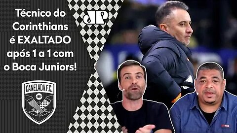 "O que IMPRESSIONA no Vítor Pereira é..." Técnico do Corinthians é EXALTADO após 1 a 1 com Boca Jrs!