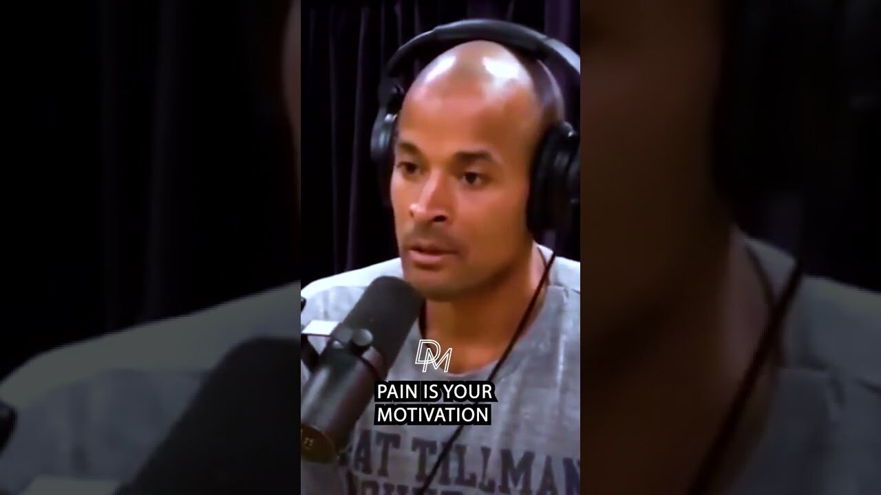 Pain is your motivation. #motivational #davidgoggins #joerogan #motivation