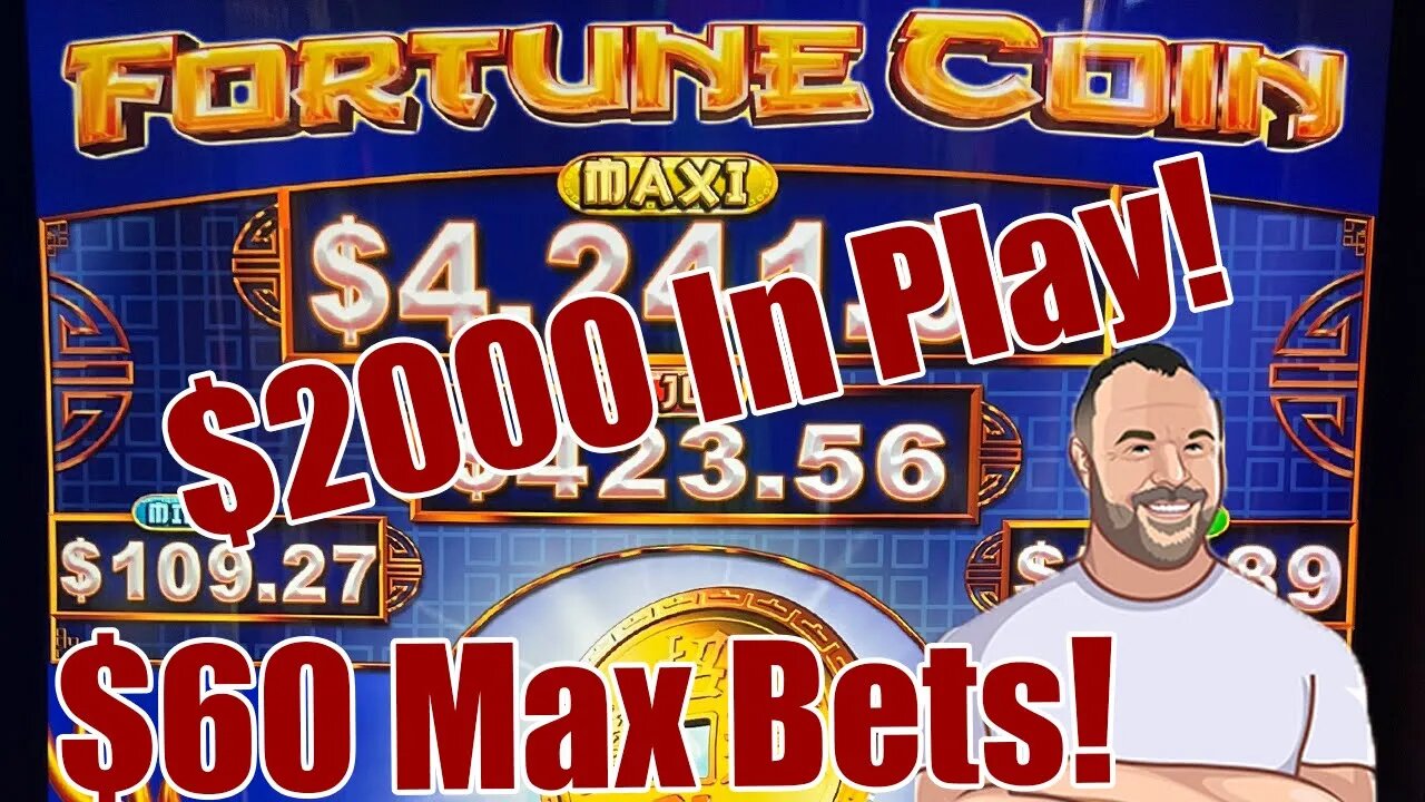 Fortune Coin Slot Machine. $60 Max Bet Jackpot Hand Pay! Potawatomi Casino!