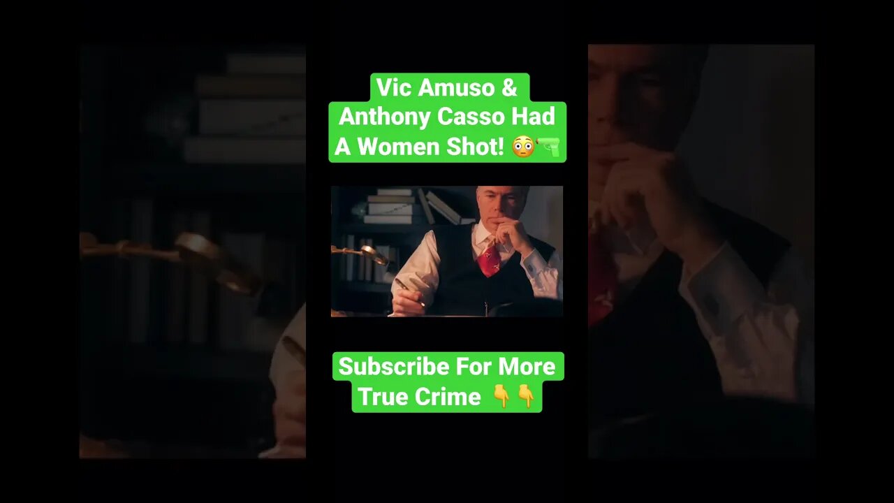 Vic Amuso & Anthony Casso Had A Women Shot! 😳🔫 #mafia #crime #hitman #murdermystery