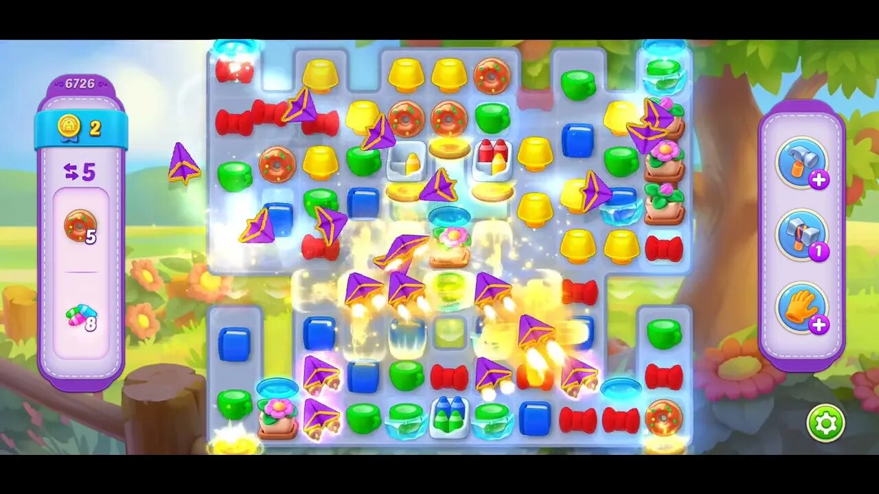 Playrix Homescapes Gameplay Walkthrough Level 6726