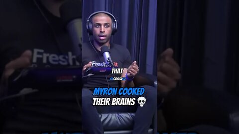 💥Myron Cooke Their BRAINS 🤣 *Triggered* #freshandfit #myrongaines #menstalk #viralshorts