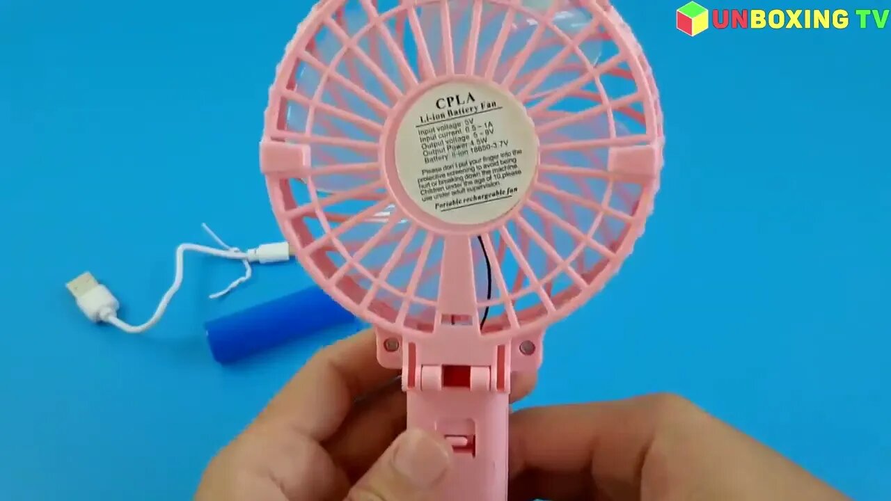 Mini Fan Portable Rechargeable Cooler USB