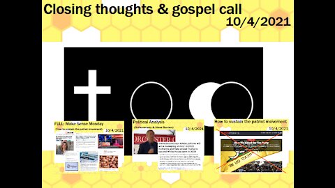 10-4-2021 - Closing thoughts & gospel call - Jarrin Jackson