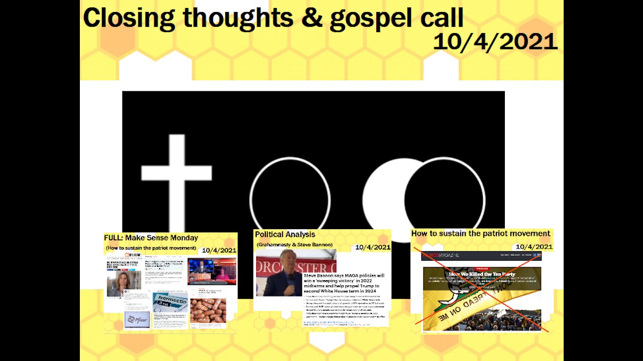 10-4-2021 - Closing thoughts & gospel call - Jarrin Jackson