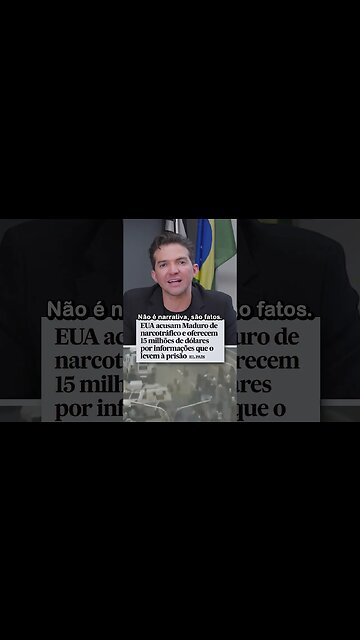 Narrativa é o que o Lula fala pra defender a ditadura na Venezuela. #shorts #maduro #uruguai #lula