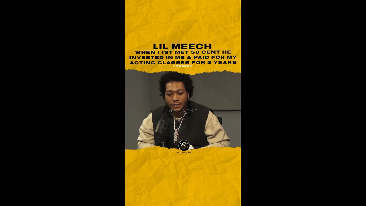 When I 1st met @50cent he invested in me & paid for my acting classes for 2yrs