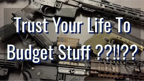 Trust Your Life To "Budget" Items !?!?!