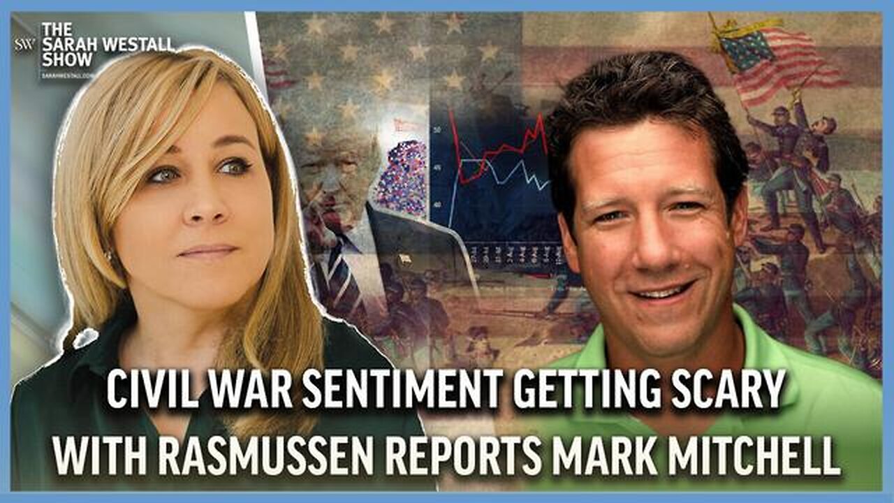 Civil War Sentiment Getting Scary, Real Polling Harris vs Trump w/ Rasmussen Reports Mark Mitc