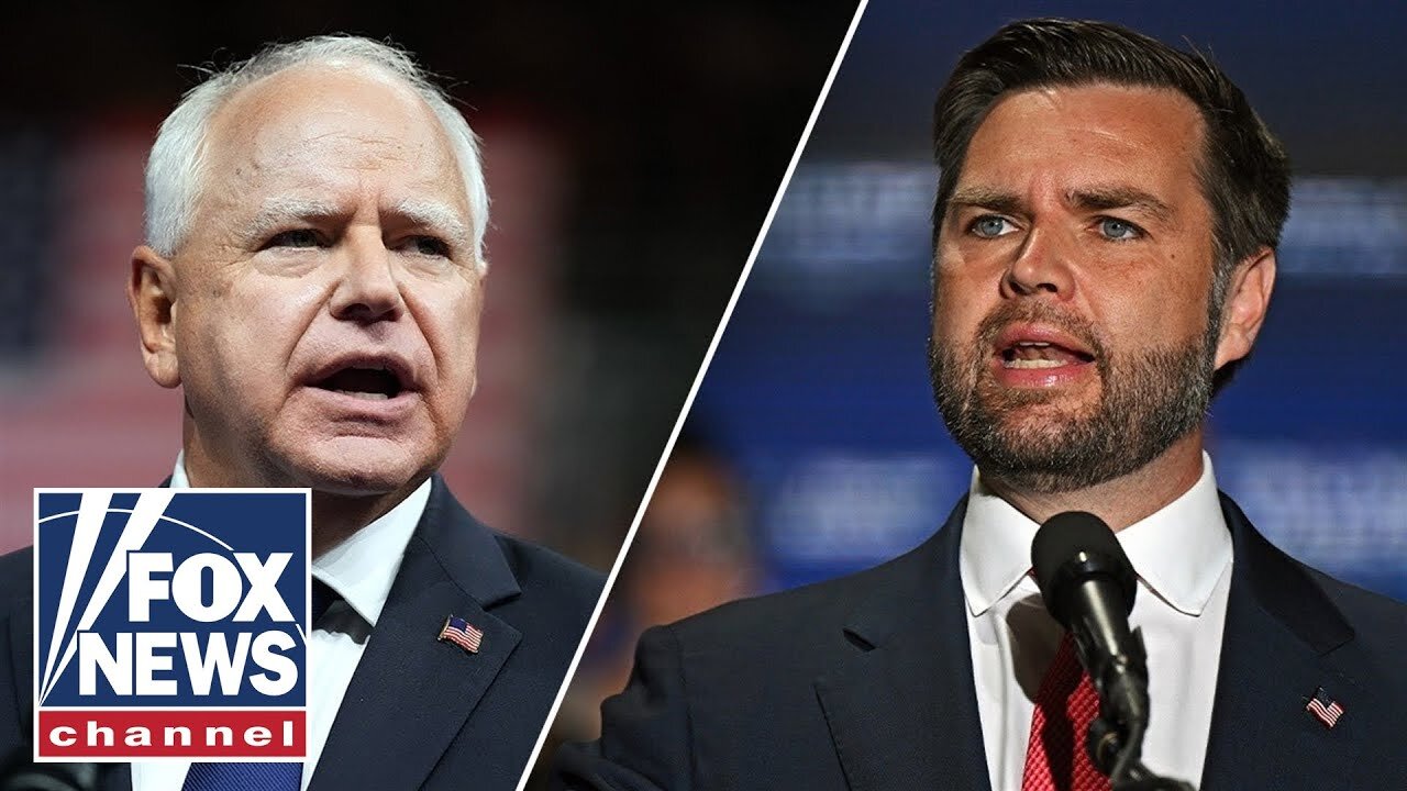 JD Vance & Tim Walz Face Off | Vice Presidential Debate