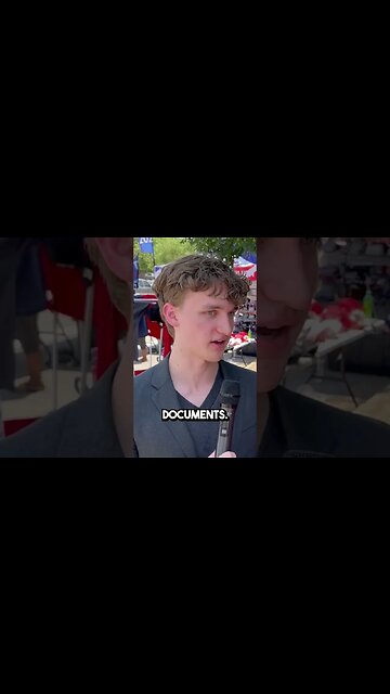 Trump Supporter Extremely Confused, Can't Answer Basic Questions #shorts