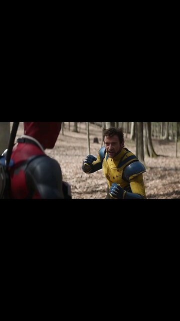 RYAN REYNOLDS helps HUGH JACKMAN with his lines.
