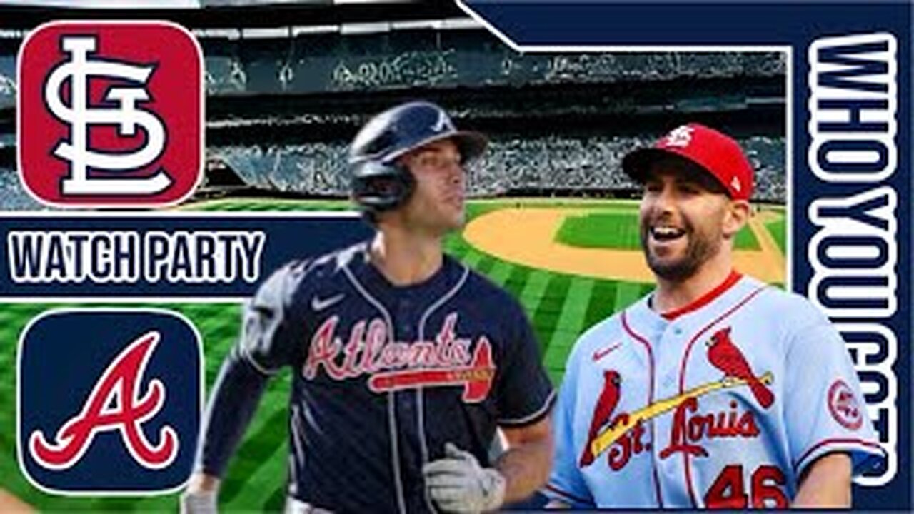 St Louis Cardinals vs Atlanta Braves | Live Play by Play & Reaction Stream 3D Sim | MLB 2024 Game 96