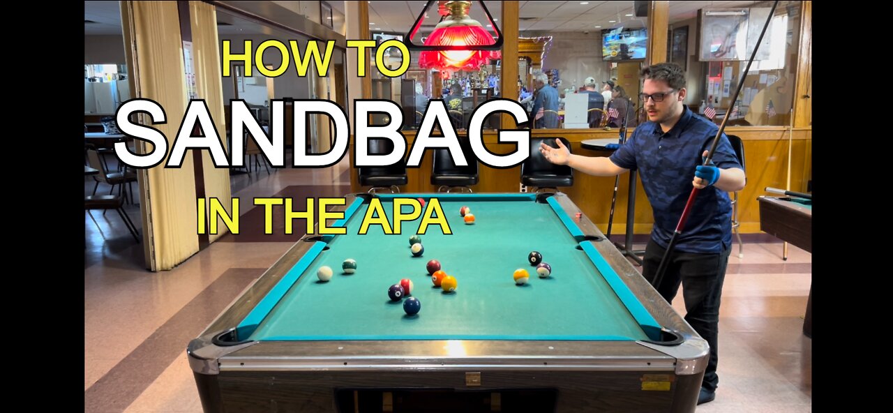 Dr Tyler - How to Sandbag in the APA Pool League (Dr Dave Billiards Spoof)