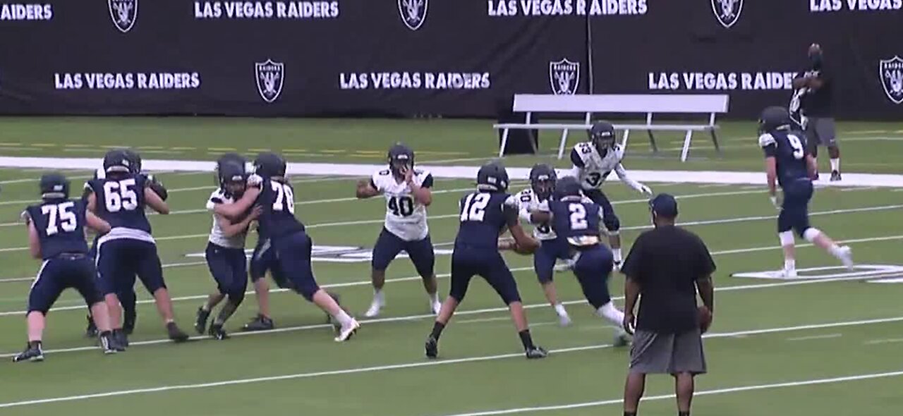 First Las Vegas valley high school takes the field at Allegiant Stadium