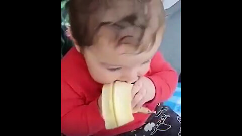 Baby and Banana