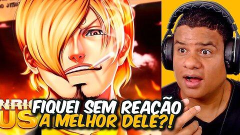 REAGINDO a SANJI (One Piece) | "MA CIGARETTE" | Henrique Mendonça | React Anime Pro