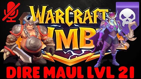 WarCraft Rumble - Dire Maul LvL 21 - Sylvanas