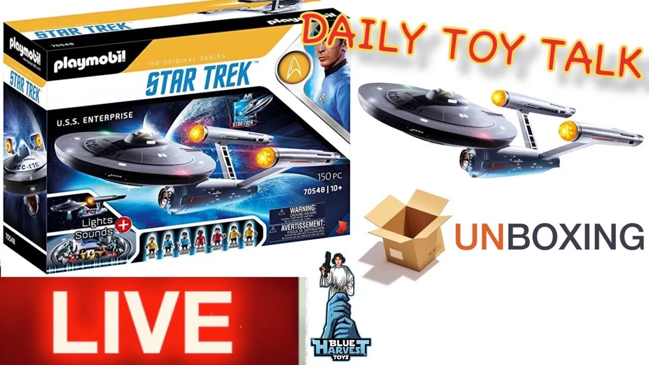 LET'S UNBOX THE PLAYMOBIL USS ENTERPRISE #playmobil