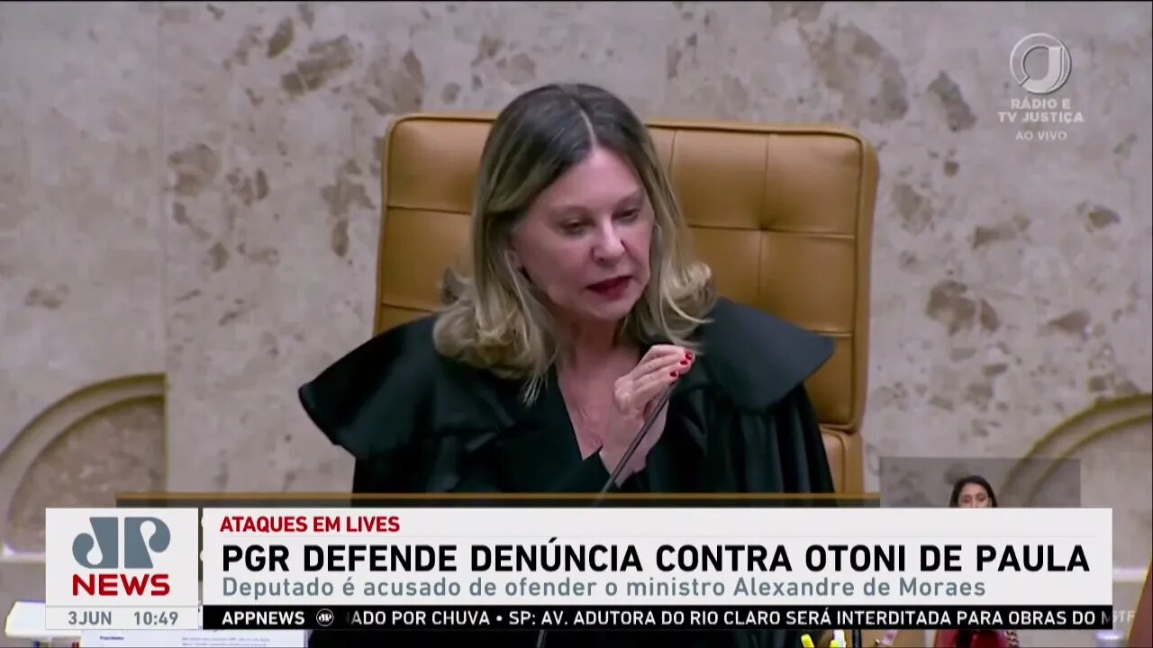 PGR defende denúncia do MP contra Otoni de Paula por ofensas a Alexandre de Moraes