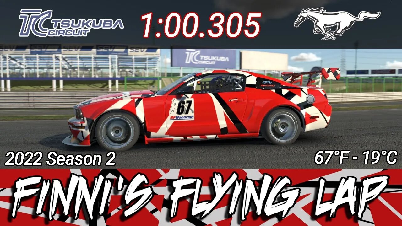 Tsukuba 2000 - Mustang FR500S - 1:00.305 - PCSLC - 22s2 week 2