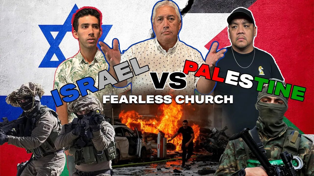 Israel vs Palestine w/ Pastor Marty, Kealoha & Jose | FEARLESS CHURCH PODCAST