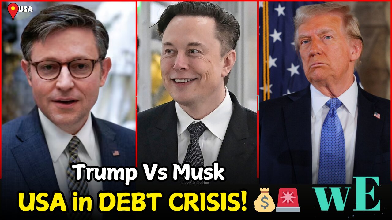 Elon Musk Warns of U.S. Financial Crisis: $1.4T Deficit & $31.5T Debt Explained"