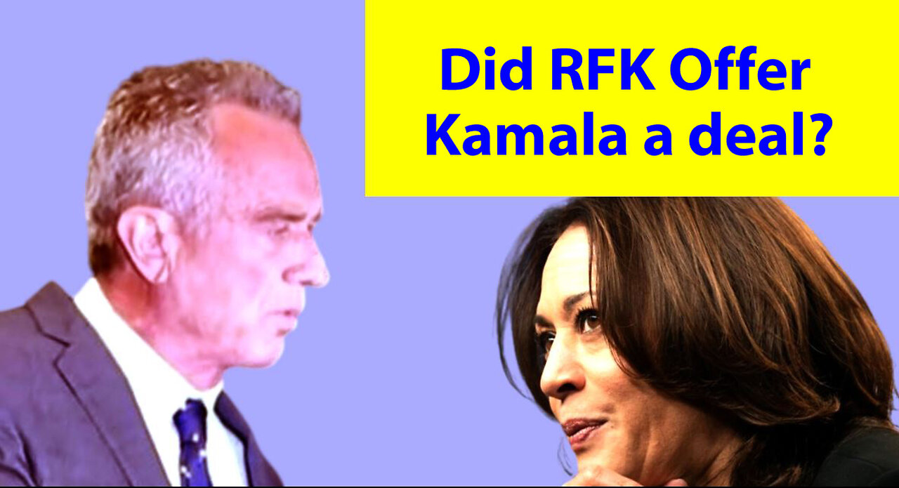 Aug. 18, 2024: Did RFK Jr. offer Kamala Harris a deal?