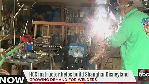 HCC Instructor helps create Shanghai Disney