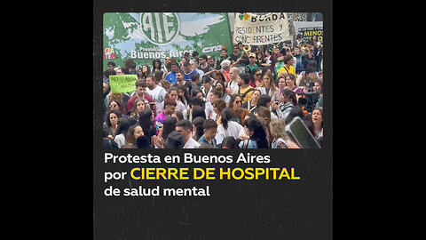 Hospital Bonaparte: protestas por cierre de servicio de internación