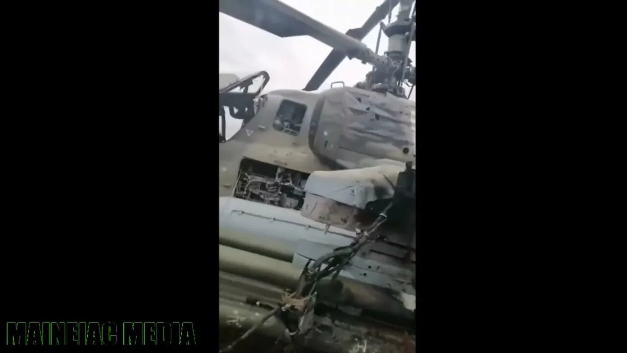 Russian KA 53 Circle Kyiv & One Down After Suffering Damage