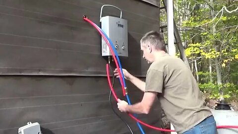 Working On Hot Running Water In My Tiny House & Disaster