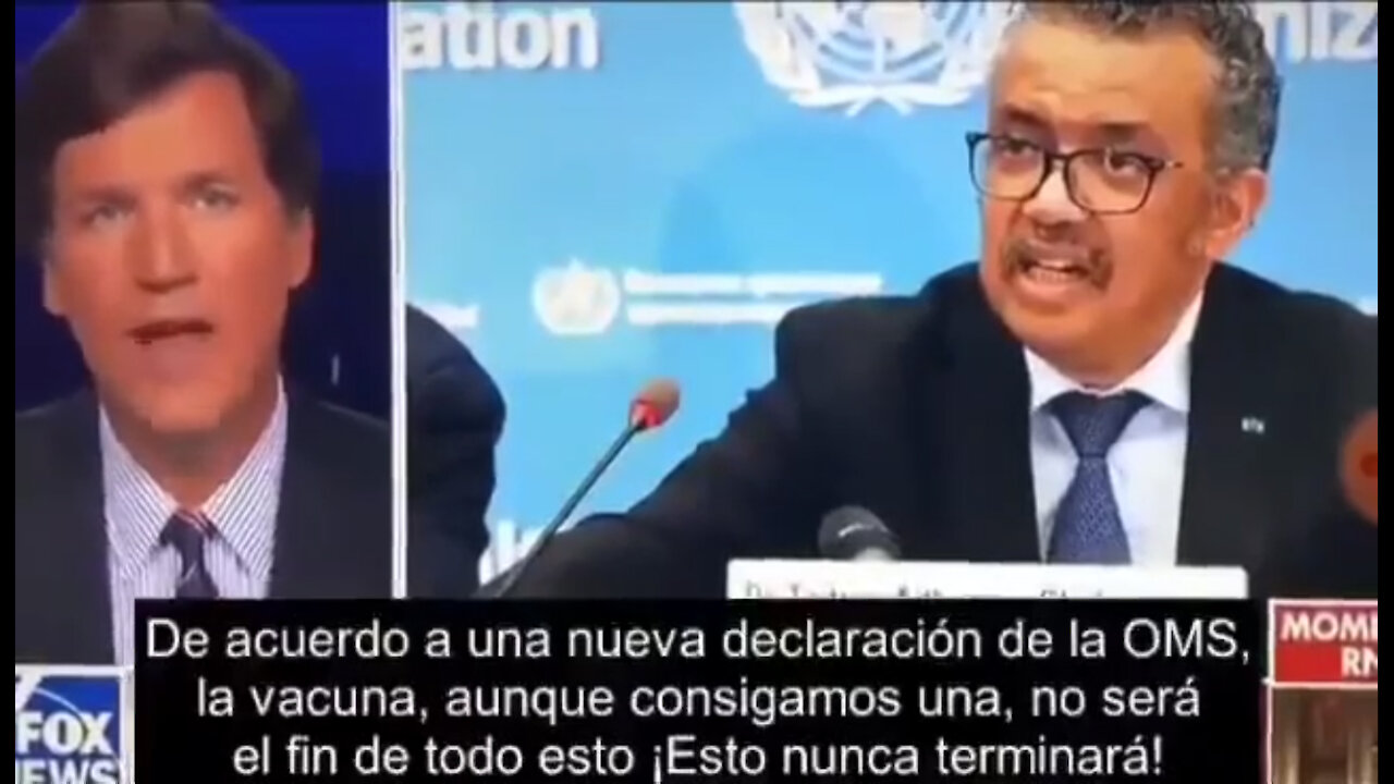 Tucker Carlson - No se trata de un Virus.