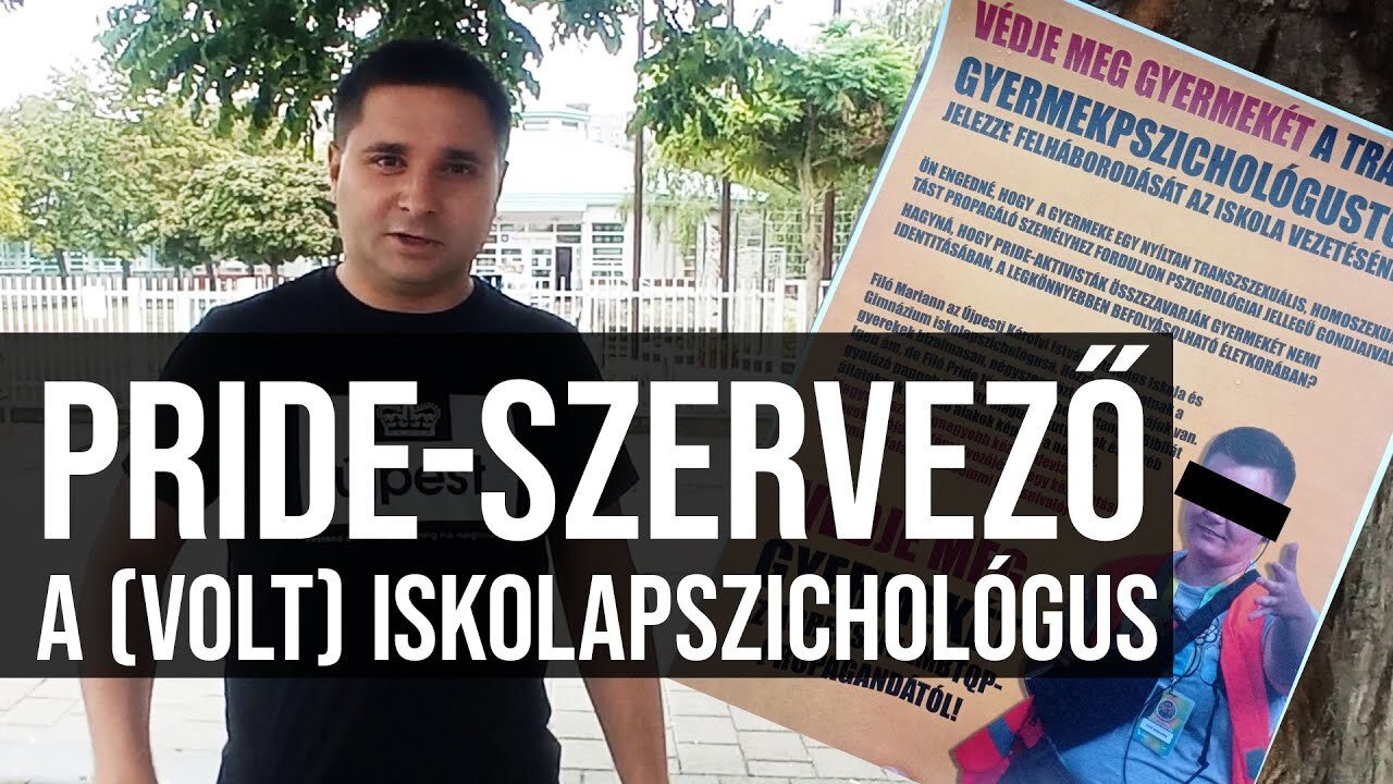 Pride-szervező a (volt) iskolapszichológus