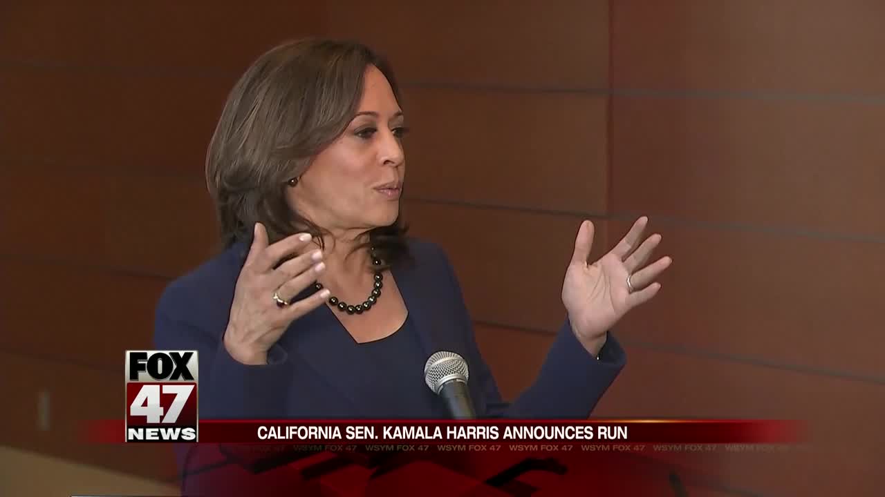 Kamala Harris to run for president in 2020