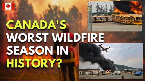 Canada Burns as 500 Fires Rage Out of Control!