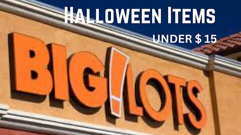 5 Halloween Items at Big Lots for Under $15 That You Can Use All Year