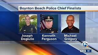 Boynton Beach city manager announces chief of police finalists