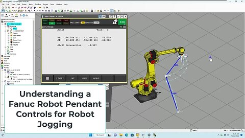 Using a Fanuc Robot Teach Pendant for Jogging | Learn the Basics