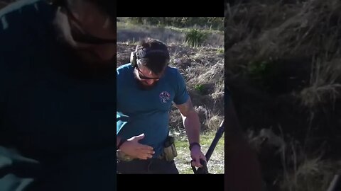 See the difference: Operation Overpenetration #firearms #9mm #50bmg #rangeday