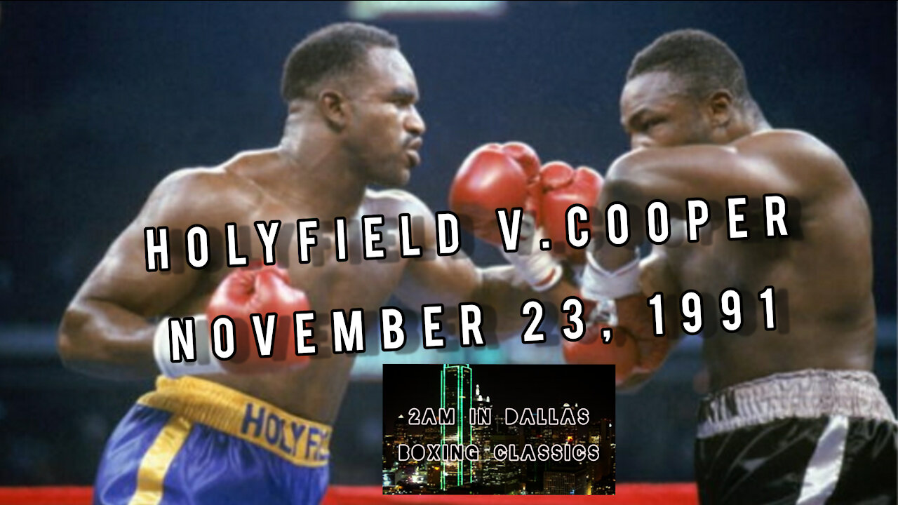 Holyfield v. B. Cooper | Novembee 23, 1991