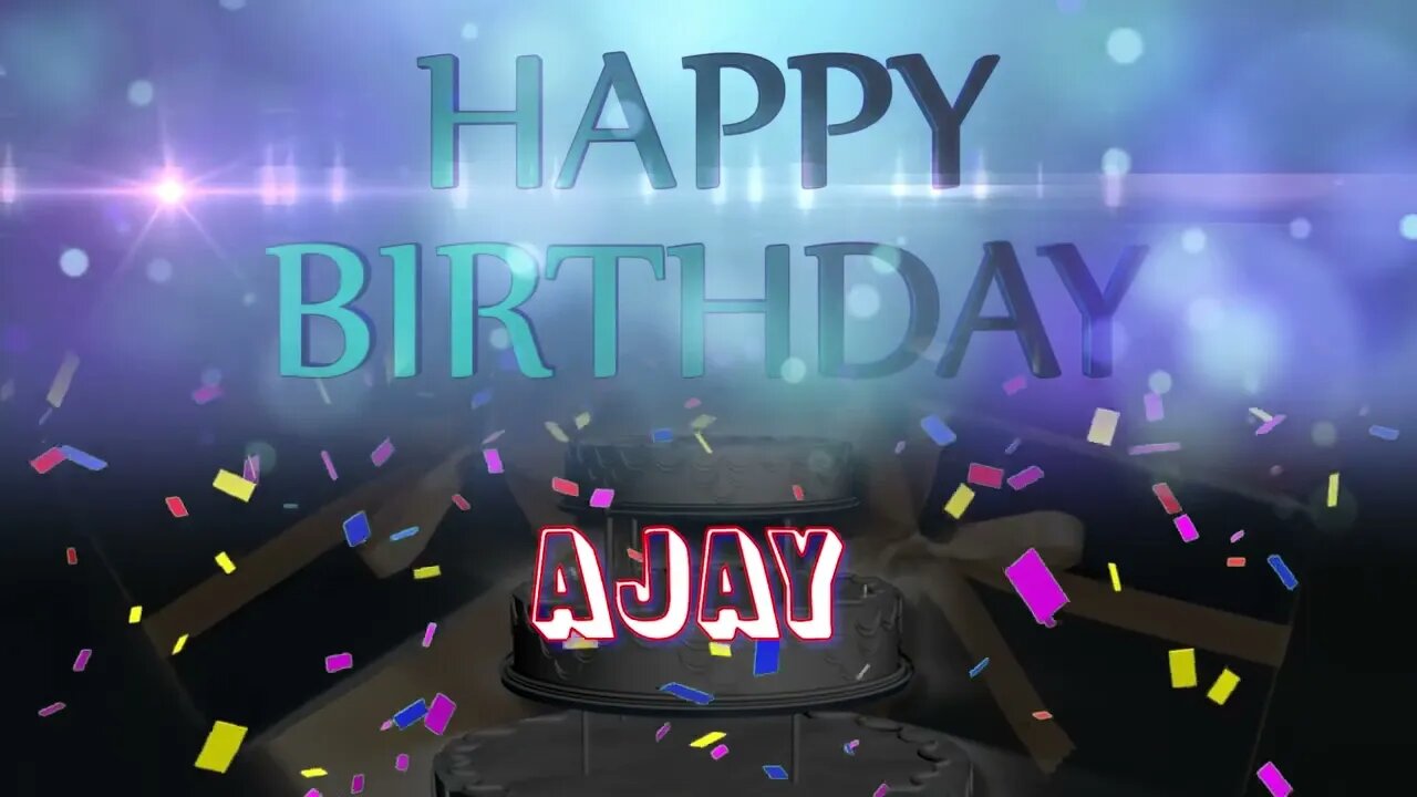 Wish you a very Happy Birthday Ajay from Birthday Bash